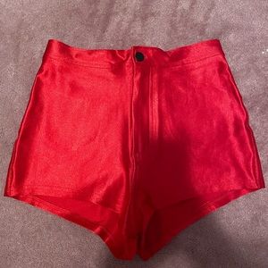 American Apparel High Rise Disco Shorts